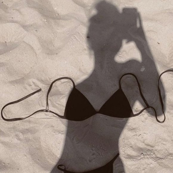 Classic Itty-Bitty Triangle Bikini Top - Picture 2 of 7